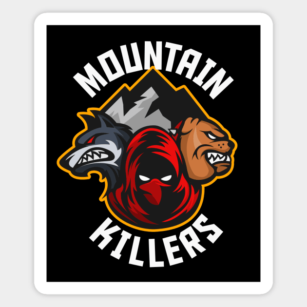 Mountain Killers Magnet by Johnitees